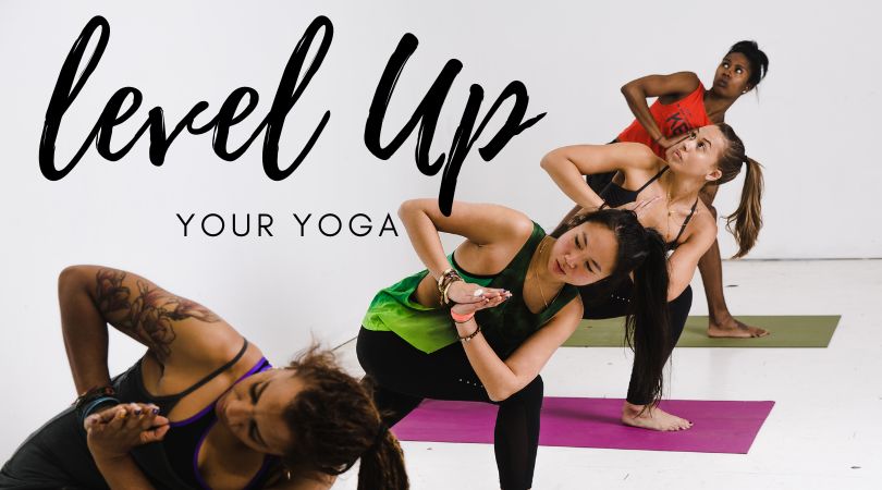 level up and take the next step in your yoga journey